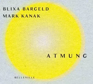 CD Cover mit großem gelben Kreis und Schrift