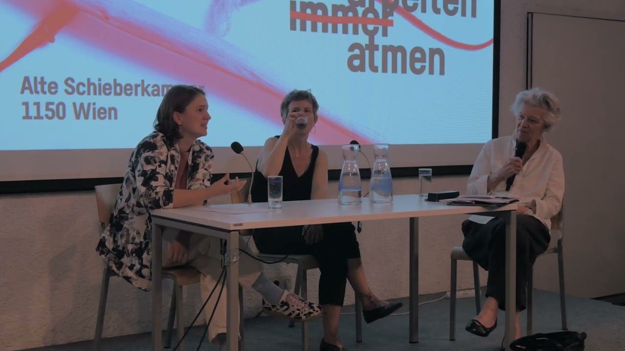 Diskussion Ella Felber mit Monika Meister