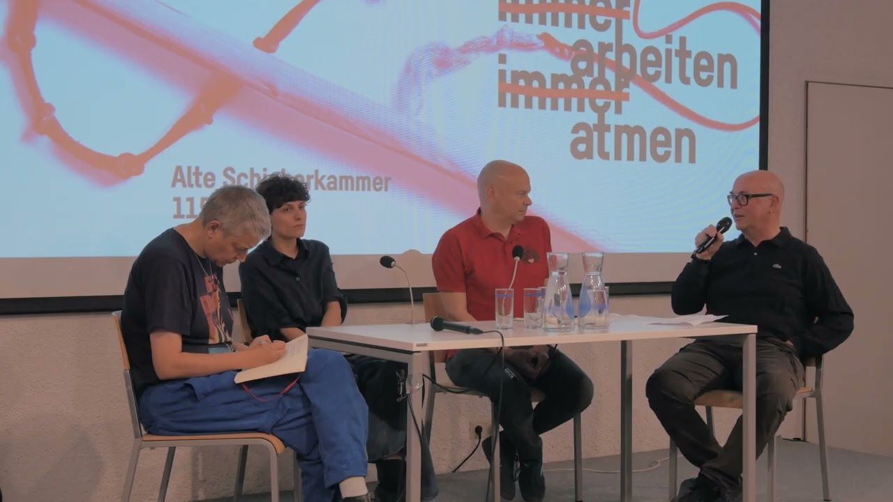Diskussion Poesie: Arbeit, Act und die poetische Existenz