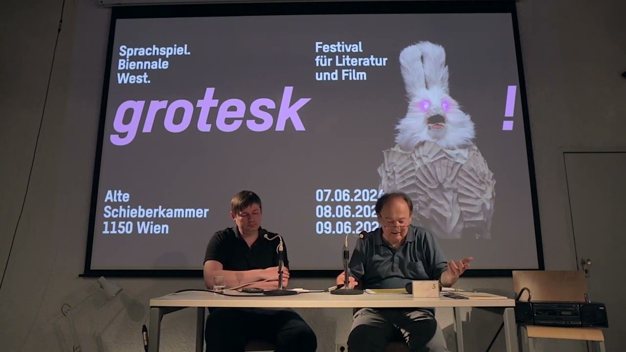 Florian Huber, Christian Steinbacher: „tiefer fege rand ins blaue“ | Gespräch