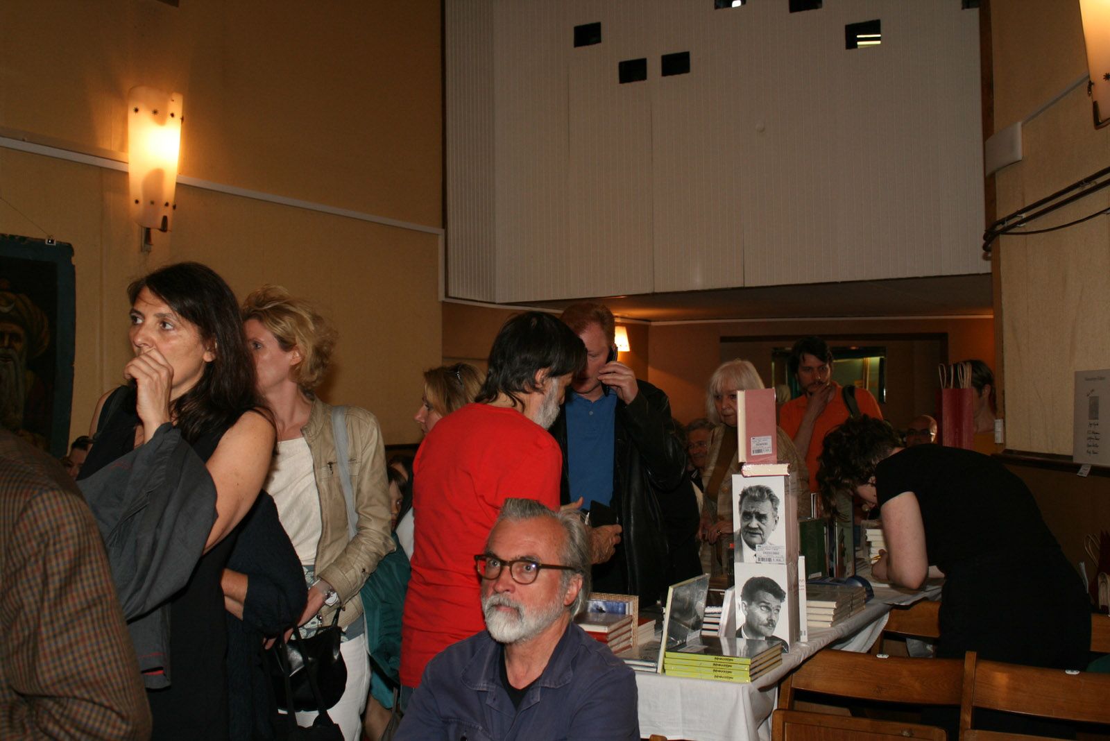 Jack Hauser und Publikum