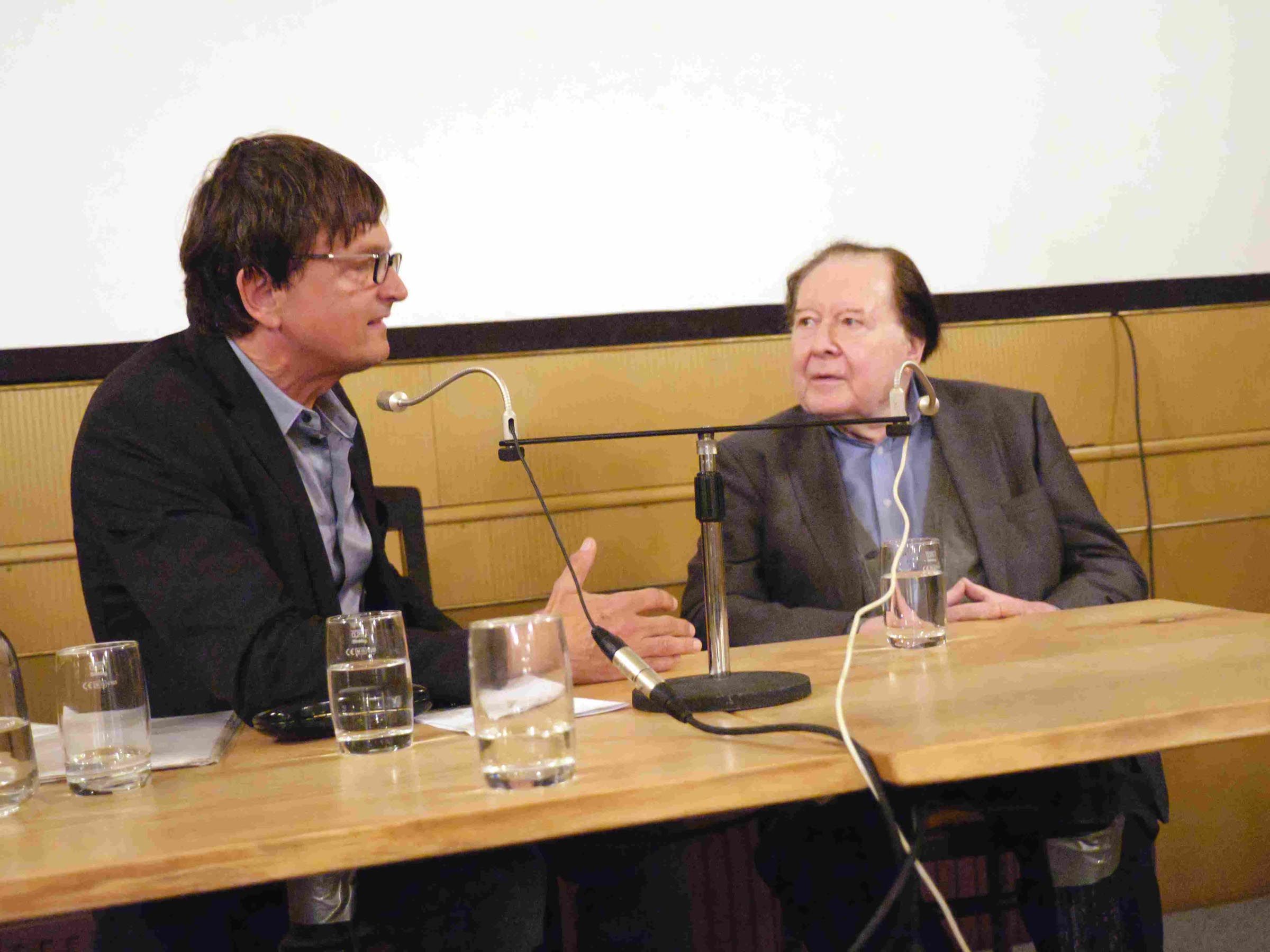 Ferdinand Schmatz im Gespräch mit Gerhard Rühm