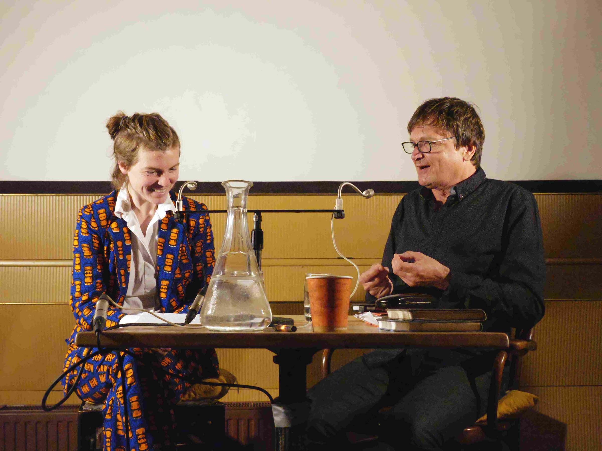 Ferdinand Schmatz im Gespräch mit Ann Cotten