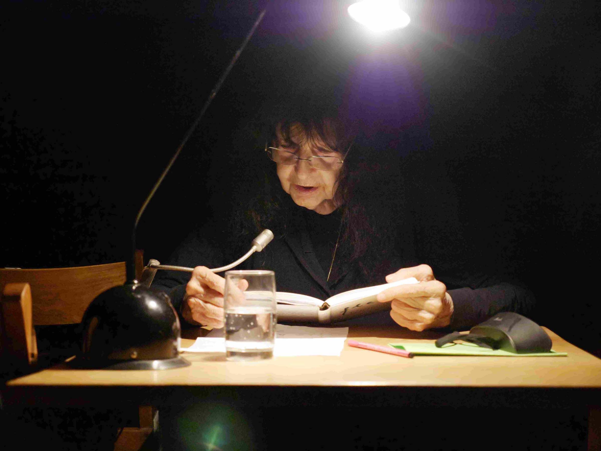 Lesung von Friederike Mayröcker