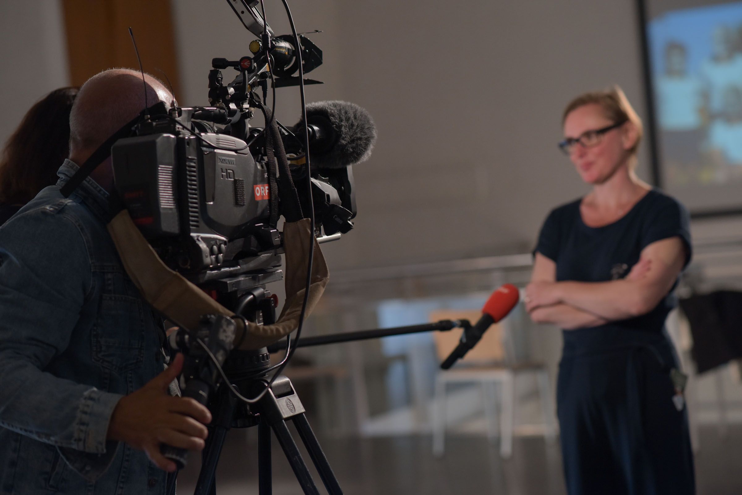 Ulrike Tauss im ORF Interview