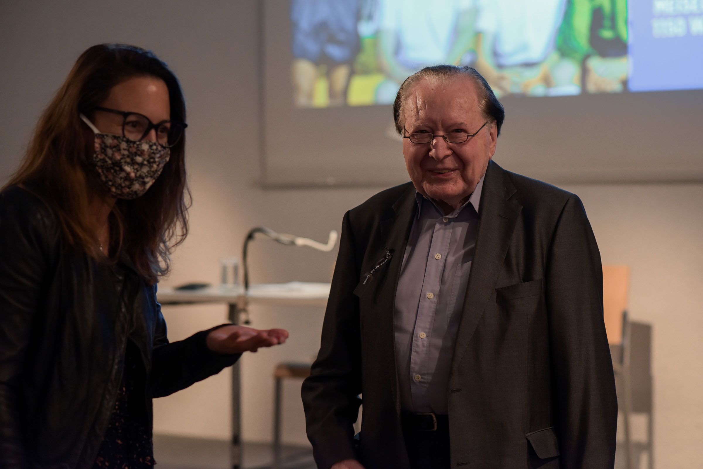 Heike Eipeldauer und Gerhard Rühm