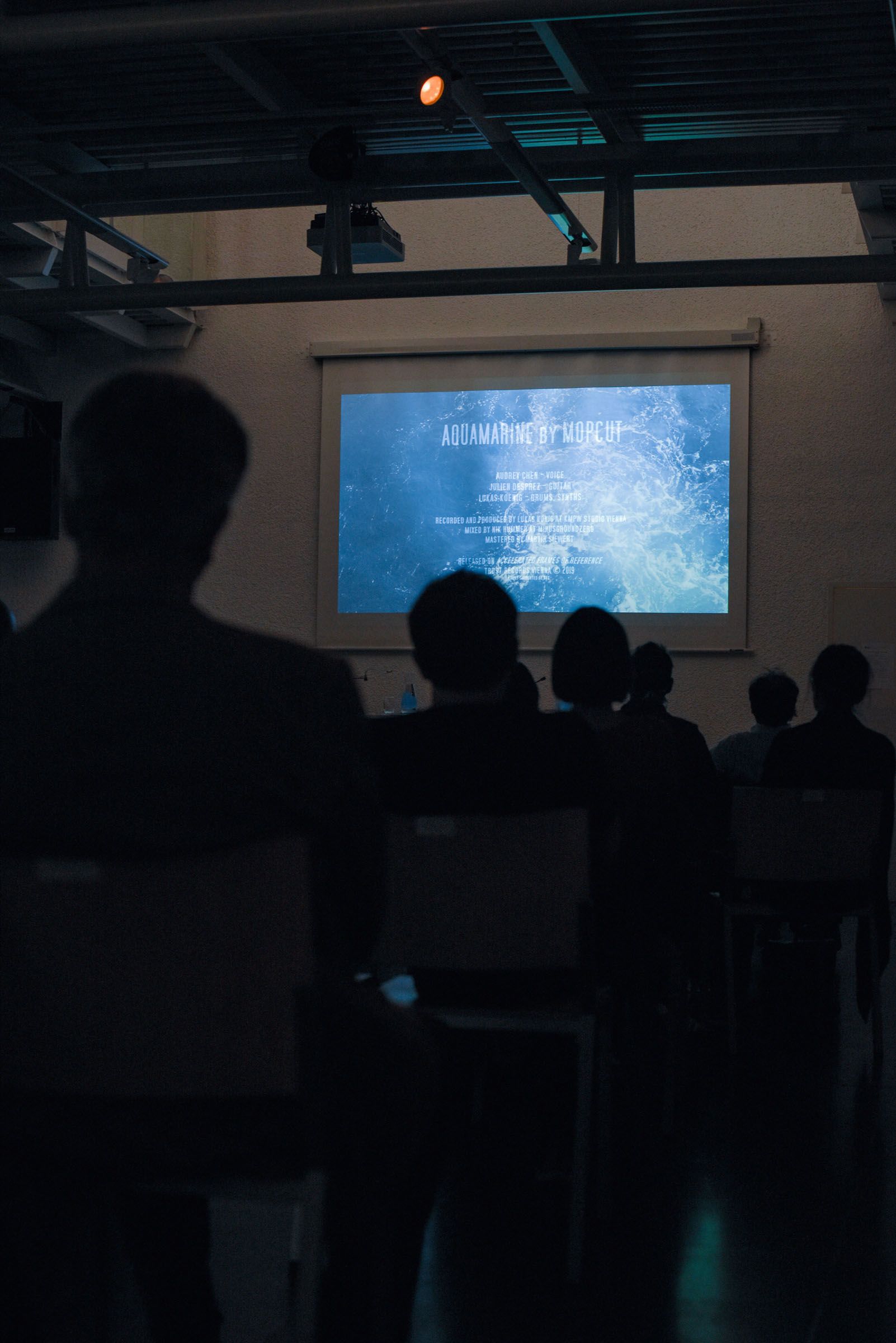 Screening von AQUAMARINE von Billy Roisz und Dieter Kovacic
