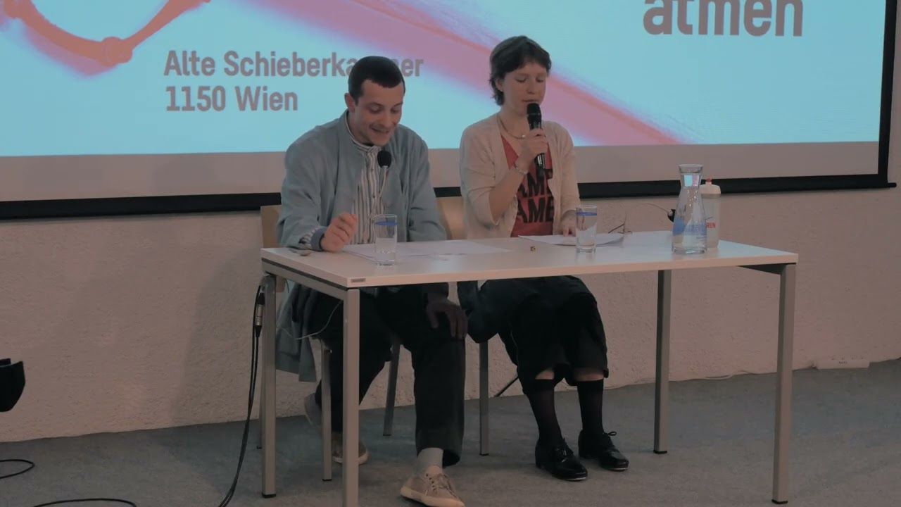 Lesung Hel Proißl und Benedikt Steiner - Gespräch Virgil Widrich