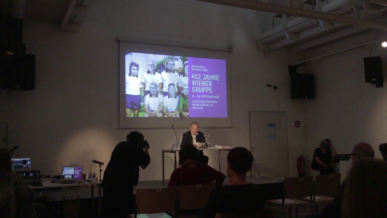 Peter Ahorner: Texte von H. C. Artmann, Friedrich Achleitner, Konrad Bayer, Oswald Wiener | Lesung
