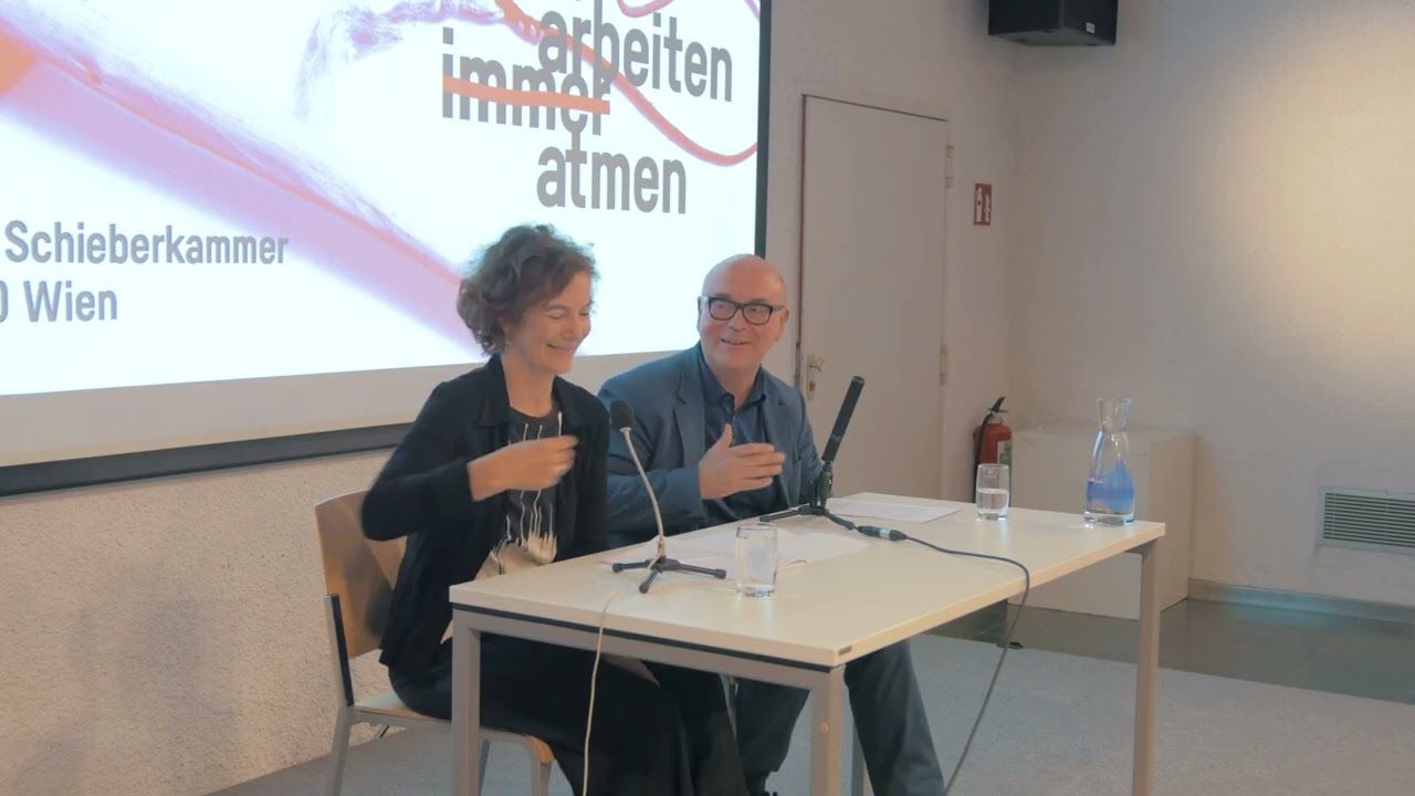 Vortrag Titel in Arbeit. Ein Austausch über Arbeiten und Atmen – Thomas Eder und Gisela Steinlechner